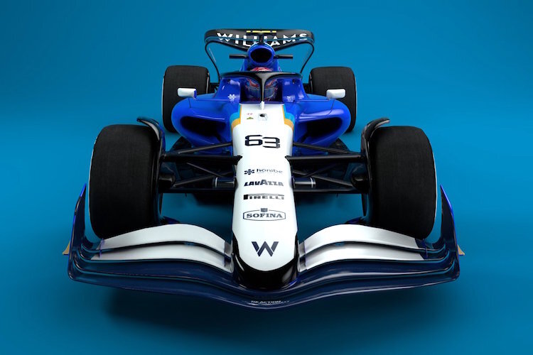Eine Studie der Formel 1 und von Williams für ein 2022er Auto