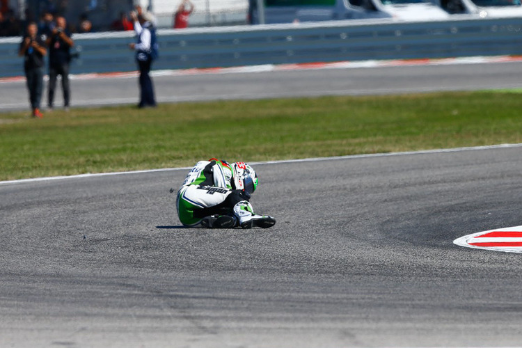 Mike di Meglio: Sturz in Misano