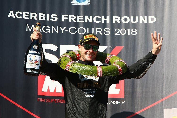 Auch im Weltmeister sein hat Jonathan Rea mittlerweile Routine