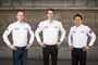 Olivier Pla, Harry Tincknell, Tsugio Matsuda (v.l.)