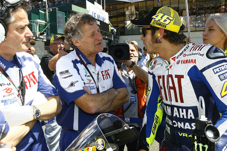 Jeremy Burgess und Valentino Rossi