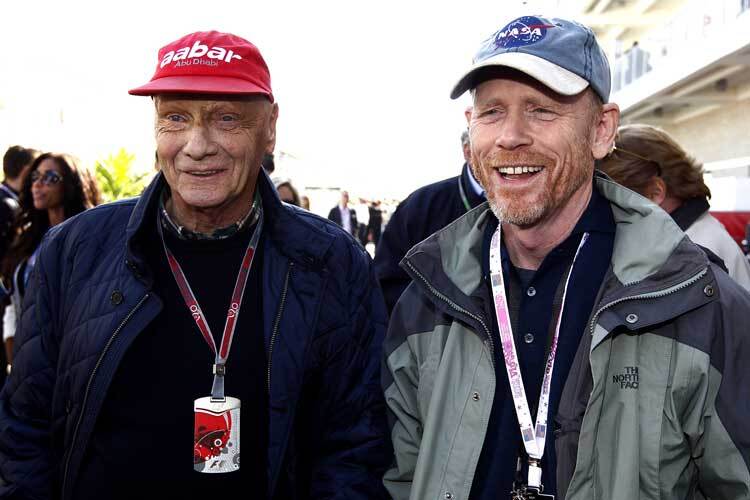 Ron Howard mit Niki Lauda