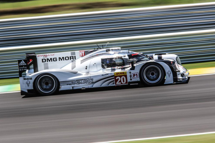 Brendon Hartley war im ersten Training schnellster Porsche-Pilot