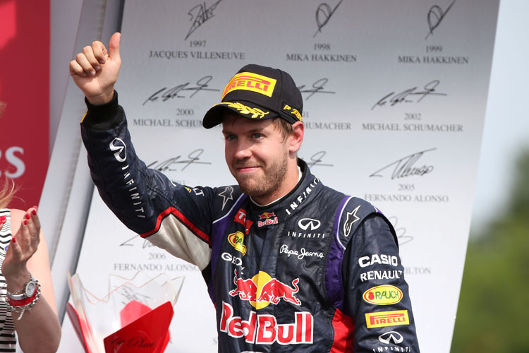 Macht Sebastian Vettel gute Miene zum bösen Spiel? Gerhard Berger ist überzeugt: «Wenn du immer gewinnst und plötzlich nicht mehr gewinnen kannst, dann freust du dich nicht mehr so sehr über dritte Plätze»