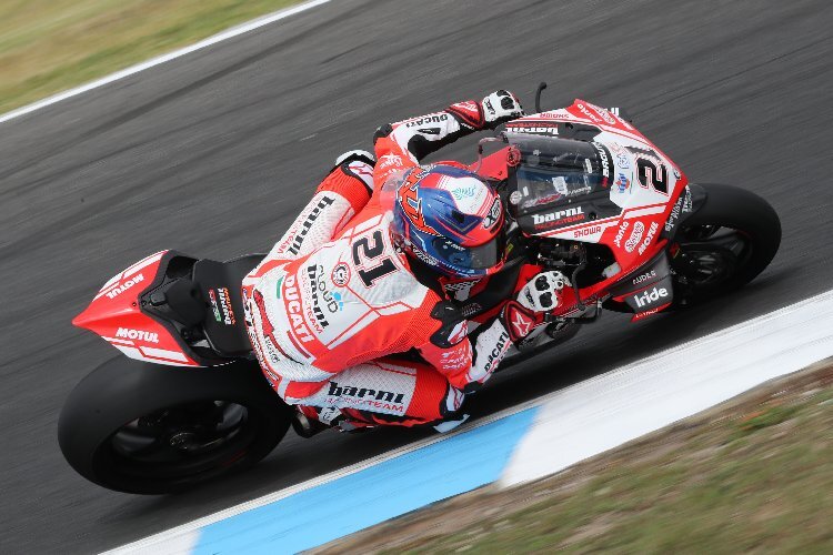 Michael Rinaldi mit der Ducati Panigale V4R auf Phillip Island