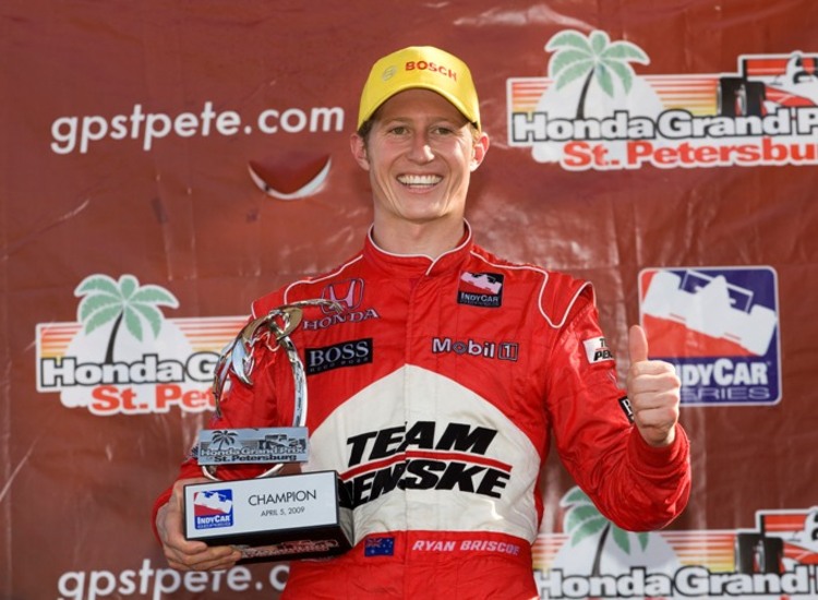 Der strahlende Sieger Ryan Briscoe