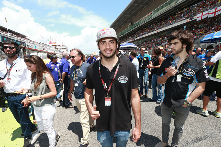 Toro Rosso-Talent Carlos Sainz fieberte in Valencia mit