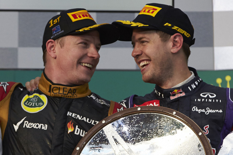 Räikkönen und Vettel haben den Dreh raus