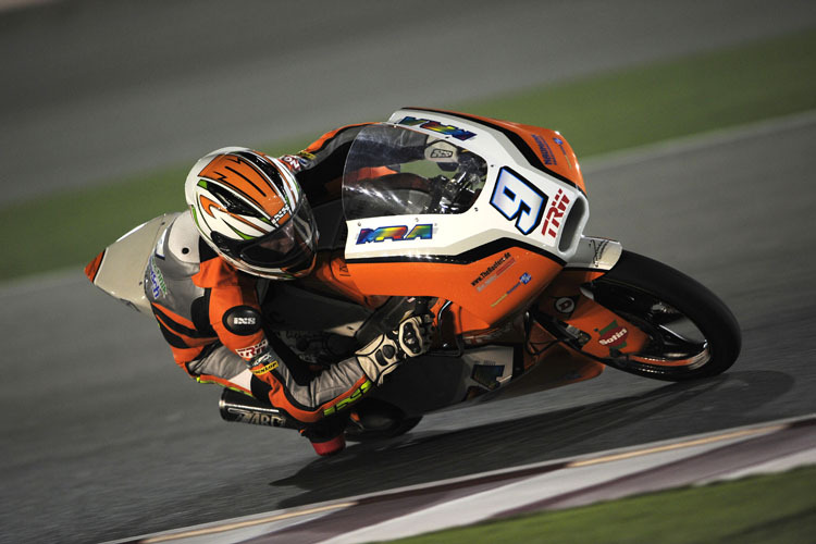 Toni Finsterbusch beim Katar-GP