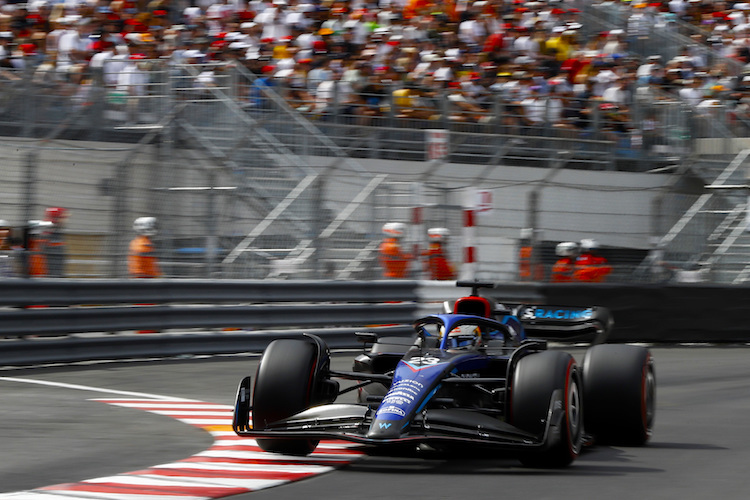 Alex Albon im Williams
