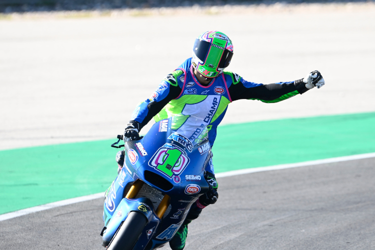 Italienischer Moto2-Weltmeister 2020: Enea Bastianini