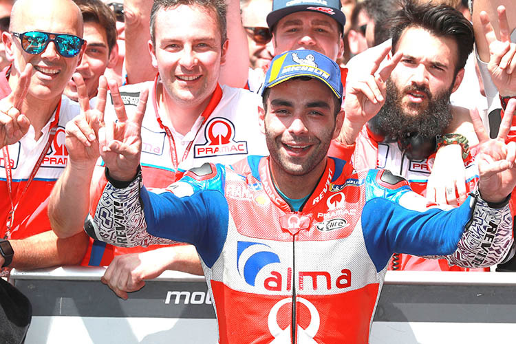 Danilo Petrucci nach Platz 2 in Le Mans