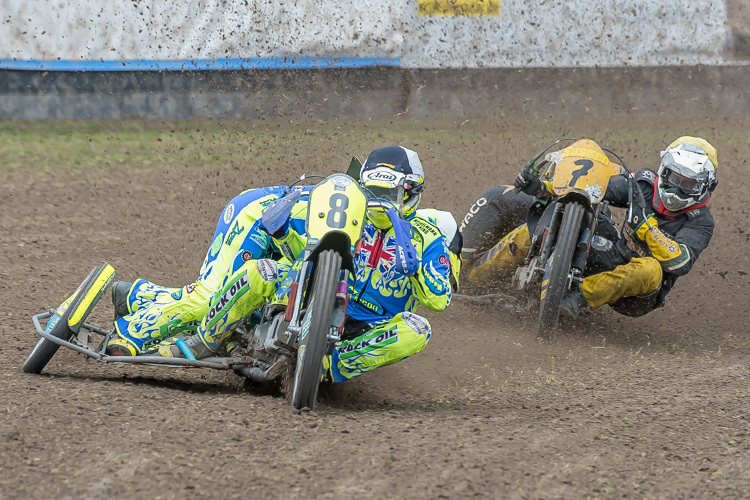 Mitch Godden (8) und Sven Holstein (7) wären beim EM-Finale in Wittstock gestartet