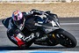Jesko Raffin auf dem Elektro-Motorrad
