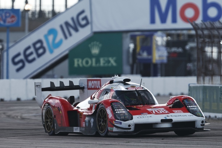 Der Glickenhaus 007 LMH in Sebring bei der FIA WEC