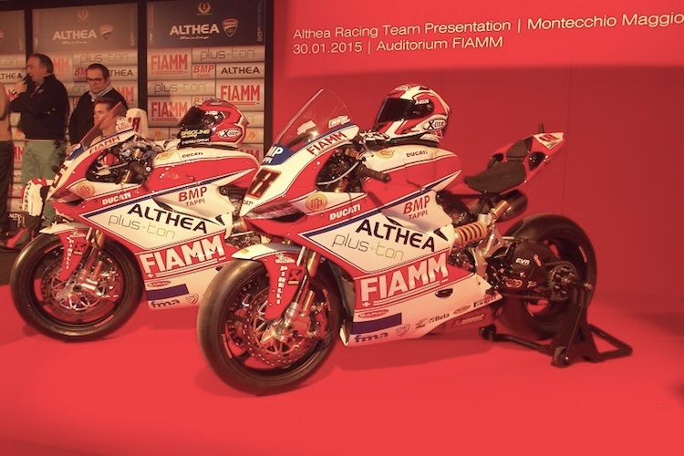 FIAMM wird Althea Ducati für zwei Jahre unterstützen 