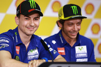 Können sich im Team arrangieren: Jorge Lorenzo und Valentino Rossi