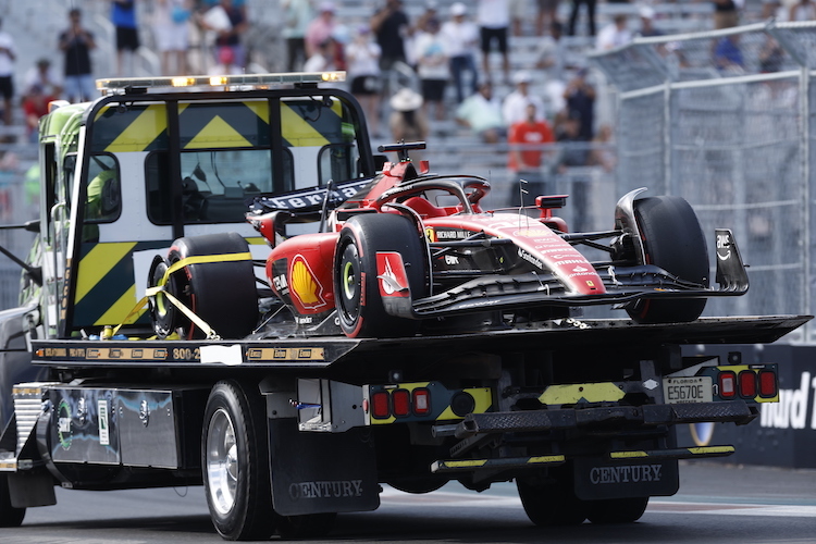 Ferrari-Teamchef Fred Vasseur verzichtete trotz Leclerc-Crash auf Kritik an seinem Schützling