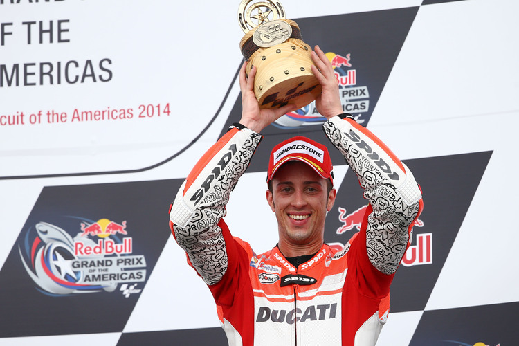 Andrea Dovizioso in Texas 2014: Platz 3