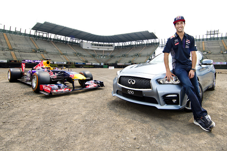 Daniel Ricciardo in Mexiko