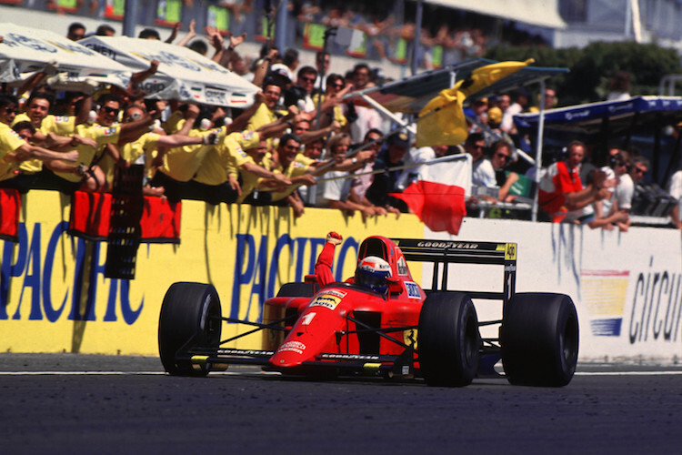 Alain Prost 1990 in Le Castellet