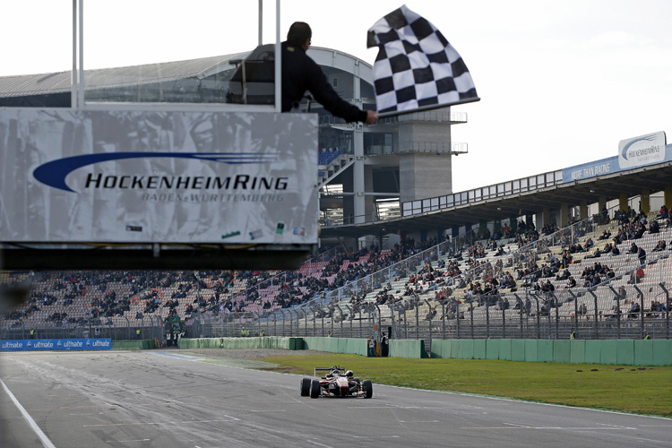 Lance Stroll sicherte sich den Sieg im ersten Hockenheim-Lauf