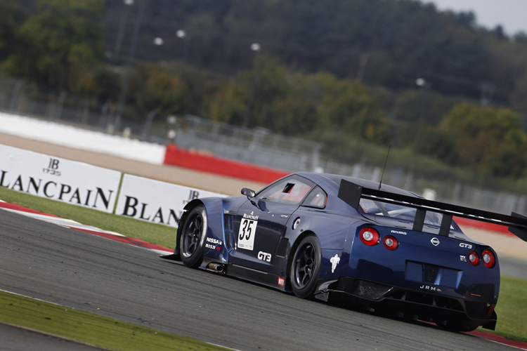 Der wuchtige GT3-Nissan