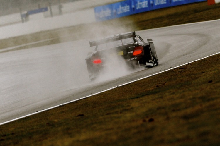 Regen bei den Tests in Hockenheim