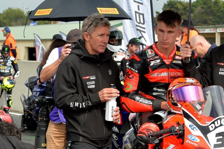 Troy Bayliss und Oli Bayliss