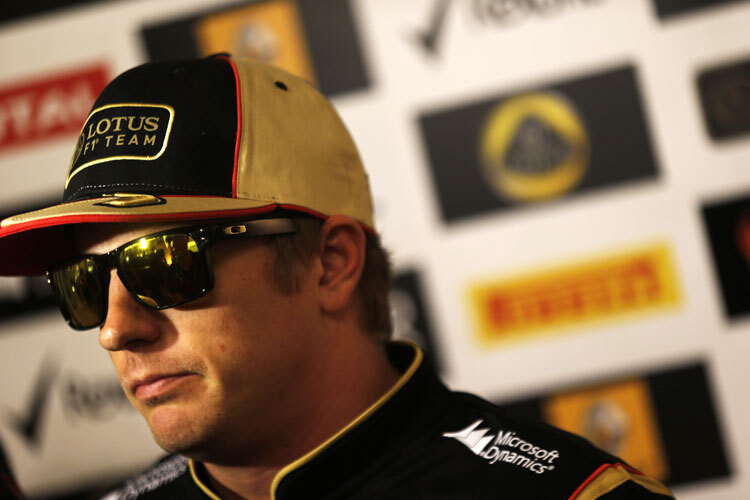 Für Kimi Räikkönen ist die Saison 2013 beendet