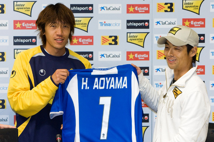 Japan-Stars unter sich: Nakamura, Aoyama