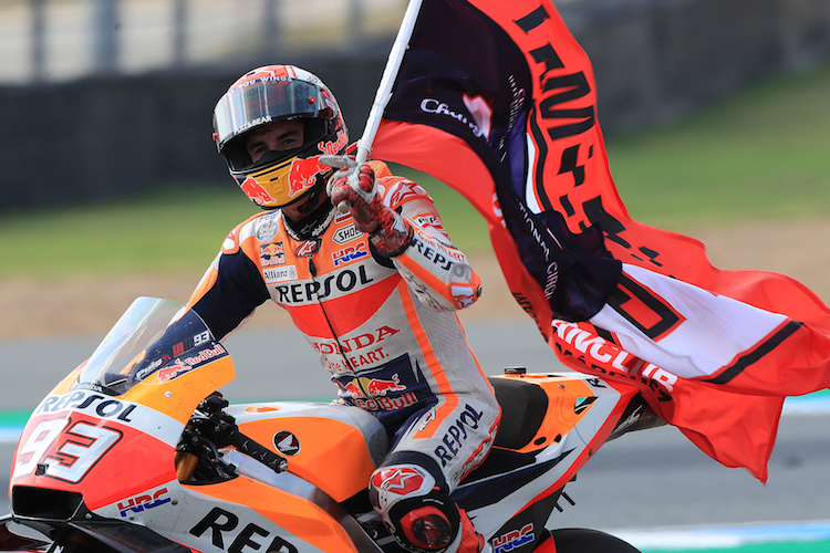 WM-Leader Marc Márquez kann in Motegi die Titel-Krone holen