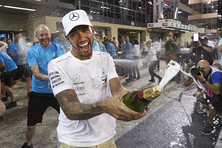 Lewis Hamilton darf sich erneut Hoffnungen auf den Laureus Award in der Kategorie «Weltsportler des Jahres» machen