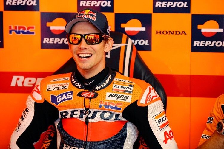 Tritt in Japan an: Casey Stoner