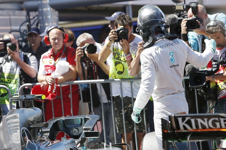 Nico Rosberg raste am schnellsten durch das Fürstentum
