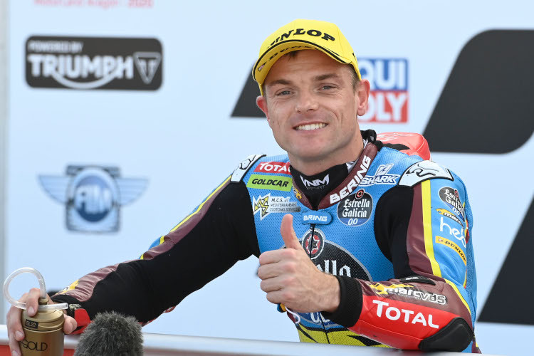 Daumen hoch bei Sam Lowes