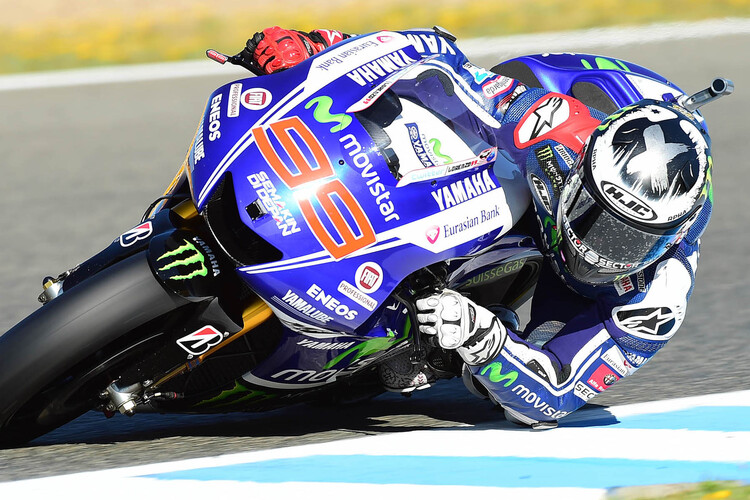 Jorge Lorenzo in Jerez