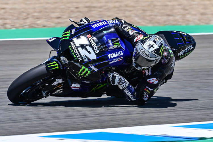 Maverick Viñales war am Mittwoch in Jerez der Schnellste