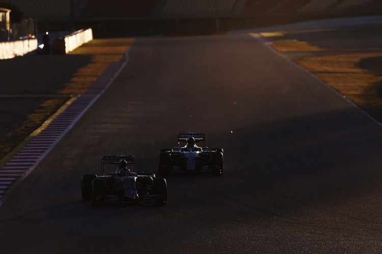 Daniil Kvyat & Nico Rosberg