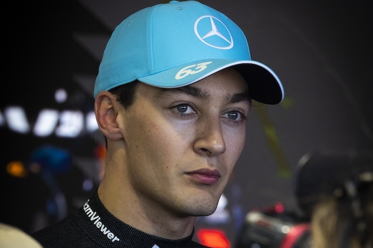 George Russell sagte nach seinem Abflug über Fernando Alonso: «Es ist klar, dass er 100 Meter vor der Kurve bremste»