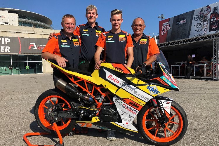 Victor Steeman ist auch 2020 ein Freudenberg-KTM-Pilot