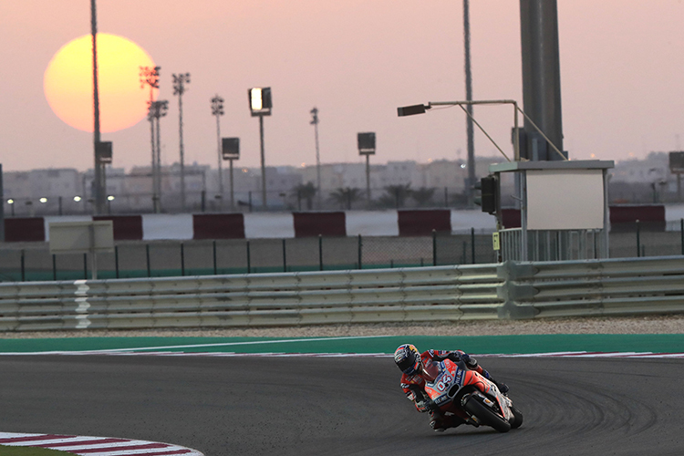 Andrea Dovizioso in Katar