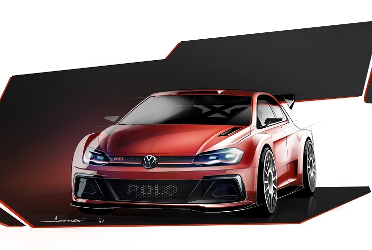 Studie des VW Polo GTi R5 - Rallye