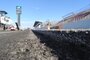 Der alte Asphalt ist nicht mehr zu sehen