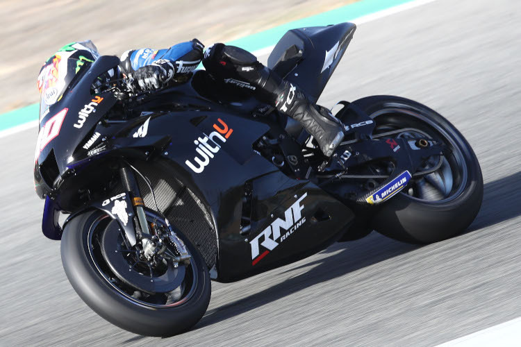 Darryn Binder beim Jerez-Test