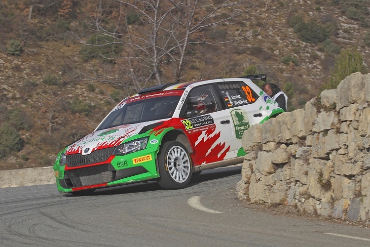 Armin Kremer im Skoda Fabia R5