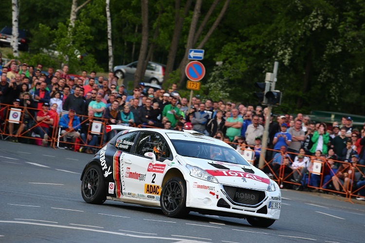 Christian Riedemann/Lara Vanneste im Peugeot 208 T16