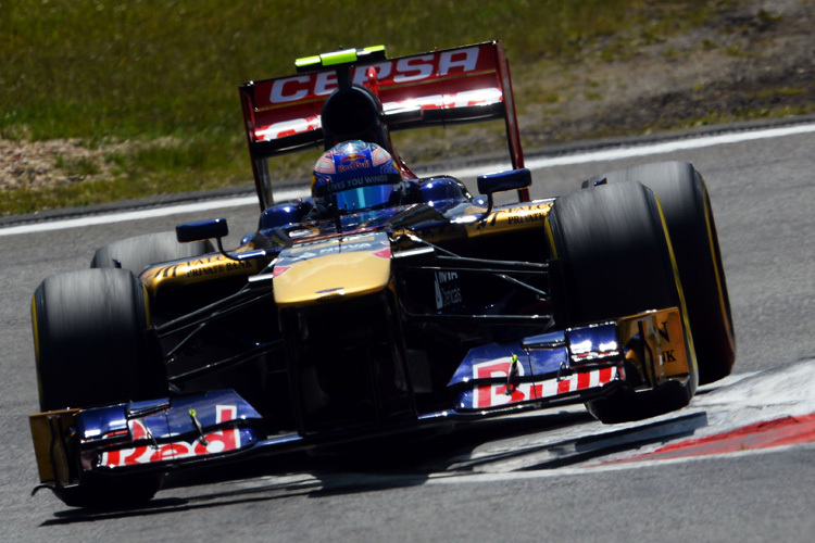 Daniel Ricciardo schlug sich auf dem Nürburgring hervorragend