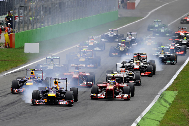 Der letzte Teil des lustigen Saisonrückblicks beginnt mit dem Rennen in Monza