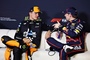 Lando Norris und Max Verstappen